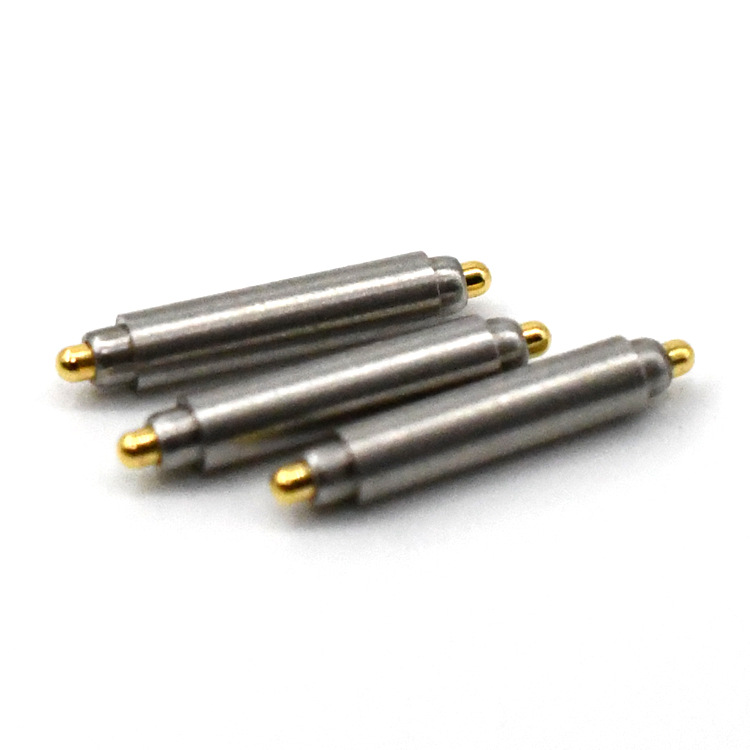 雙頭式pogopin導(dǎo)電探針不銹鋼彈簧針 雙向彈力pogo pin測(cè)試頂針