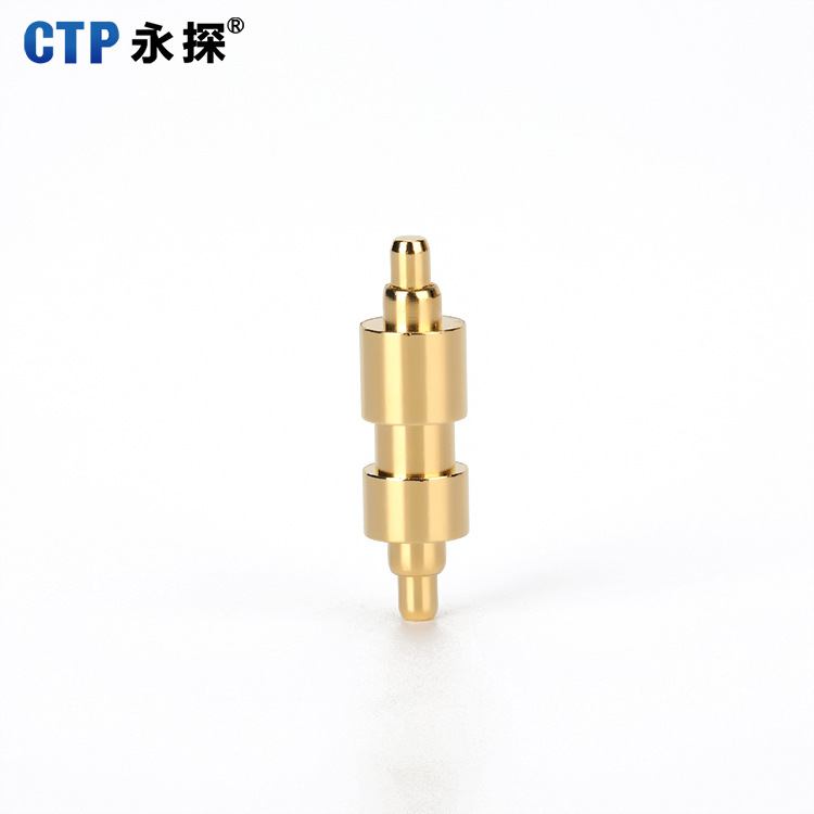 pogo pin大電流天線頂針彈簧探針大電流高頻充電銅針 雙頭信號針